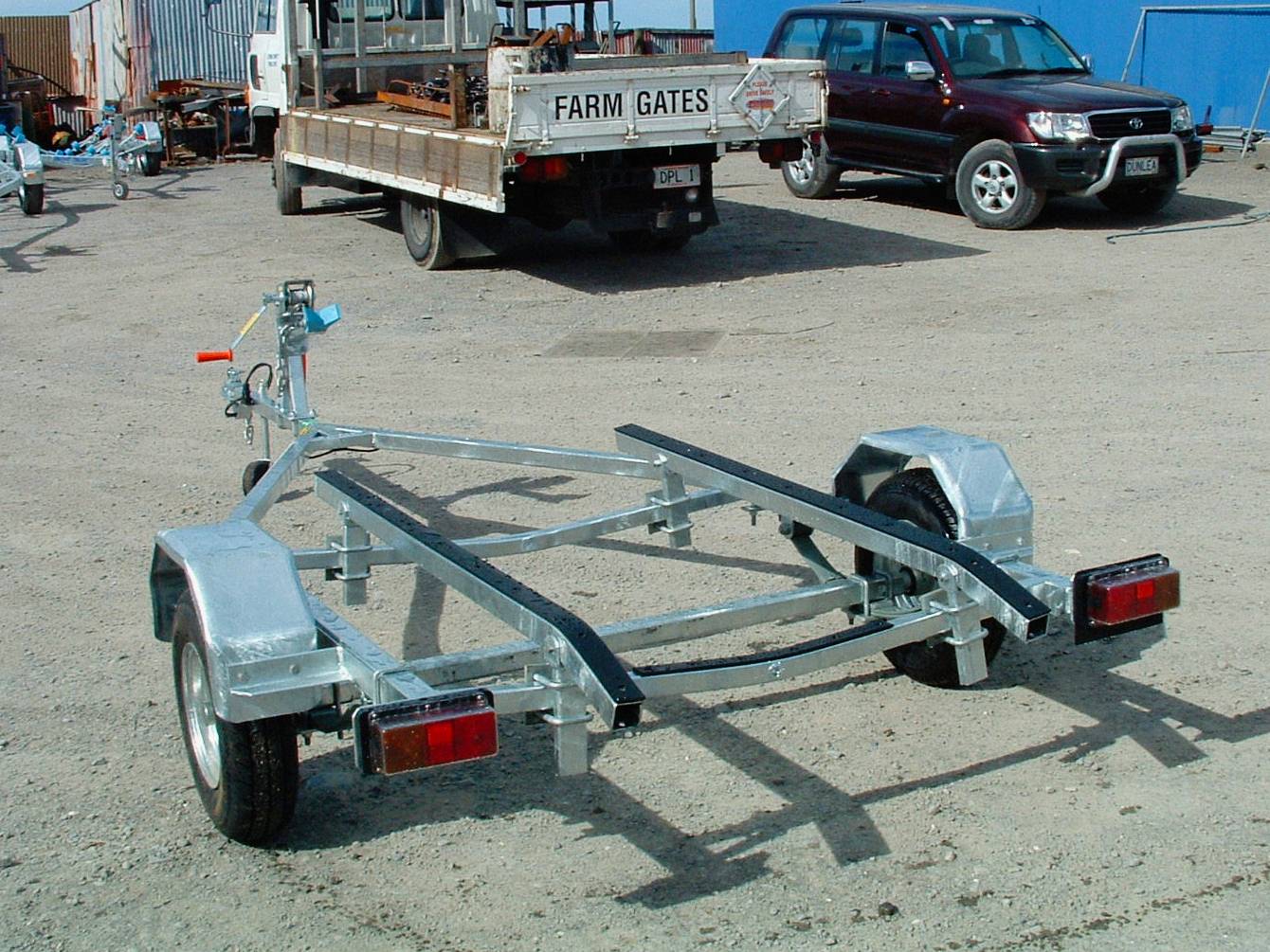 Single Axle Boat Trailer Mudgway Trailers
